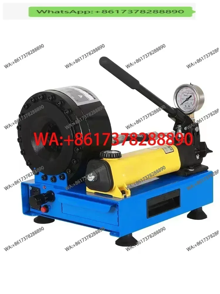 hb-25 Car mounted electric small manual hydraulic explosion-proof pipe fastening machine and pipe pressing machine-
