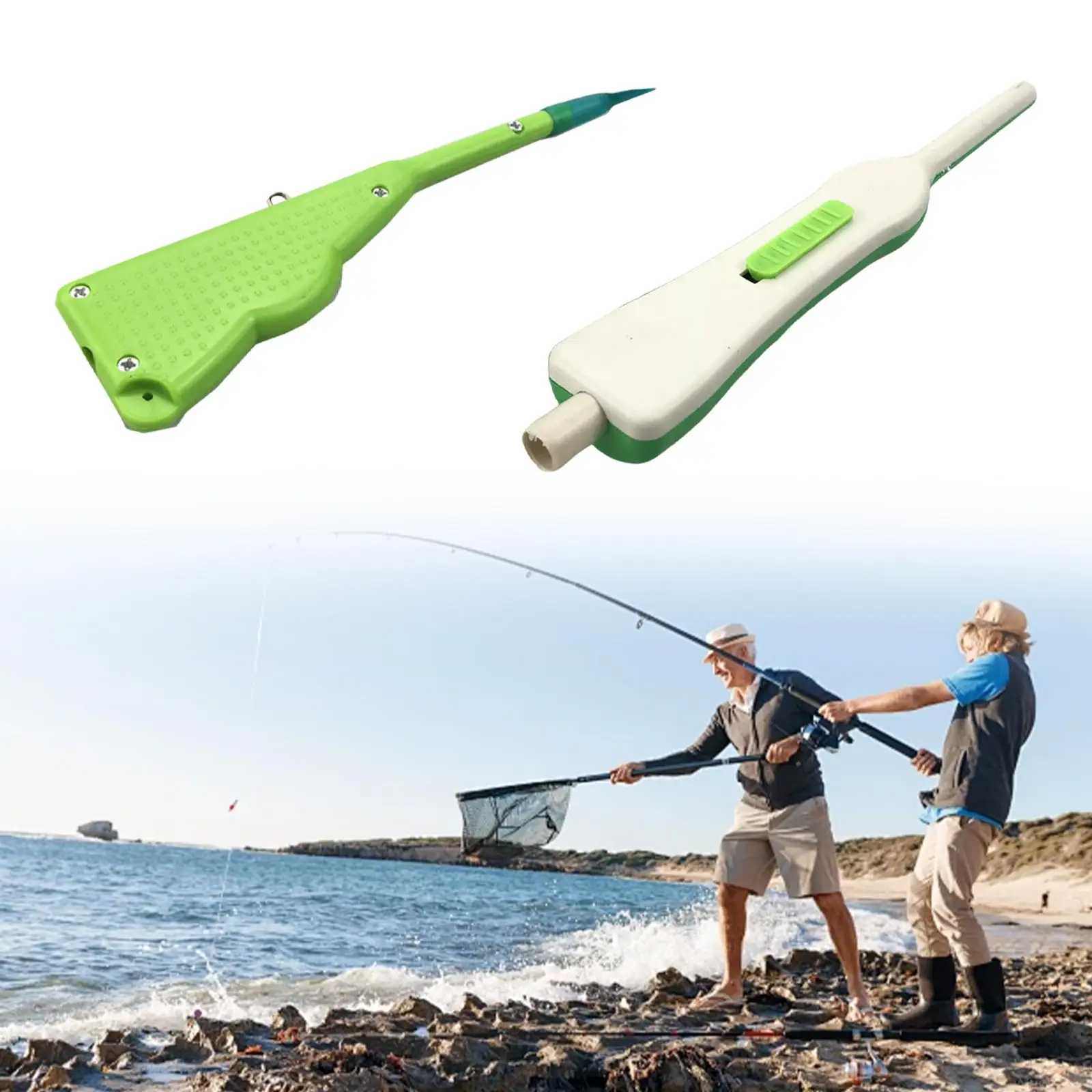 Fishing Lure Bander Clip Worms Multipurpose Rig Tool for Tackle Equipment Freshwater Fishing Gear