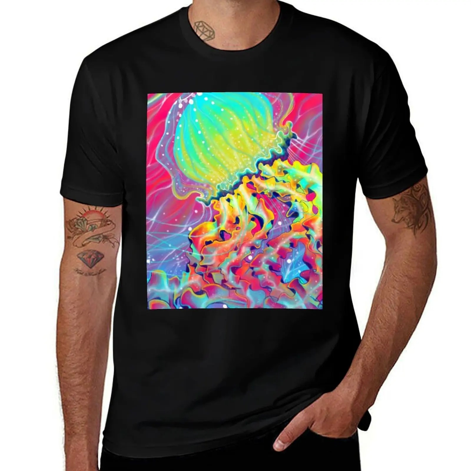 

Jelly T-Shirt men t shirt cotton 100% t shirt man casual