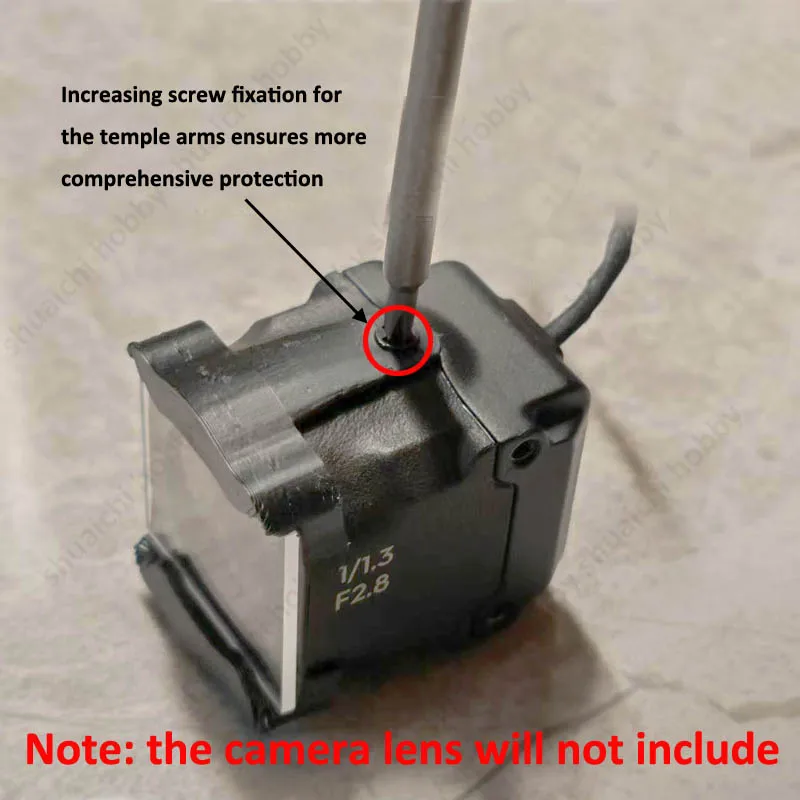 For DJI O4 Pro Protective Cover with UV/ND8/ND16/ND32 Quartz Glass Filter 3D Printed Frame No Vignetting for RC FPV Drone - Image 6