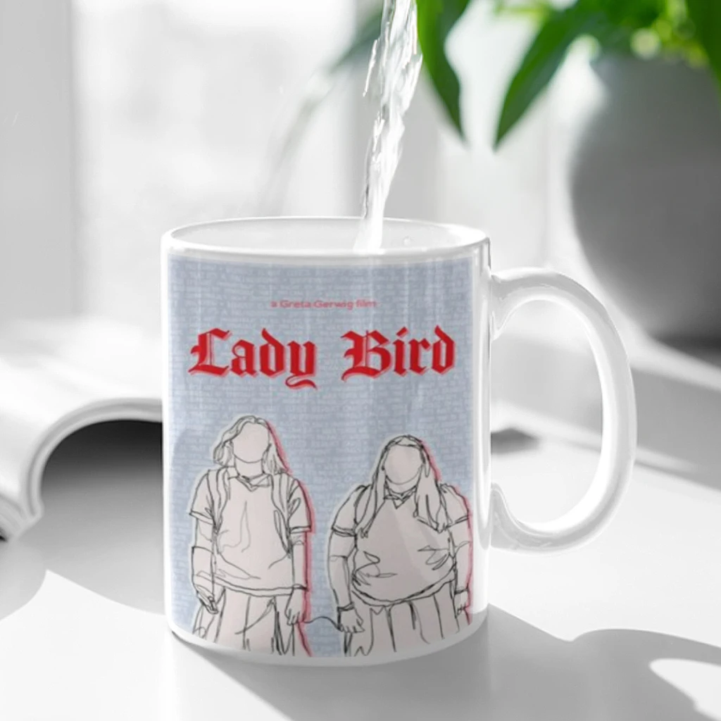 Classic Teenager Movie Lady Bird Classic Coffee Mug Tea Cup 11oz Coffee Cup Funny Birthday Gifts for Women and Men Ceramic Mug