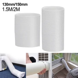 150CM/200CM Duct Extension Pipe Telescopic Flexible Air Conditioner Exhaust Pipe Vent Hose Duct Outlet Exhaust Pipe