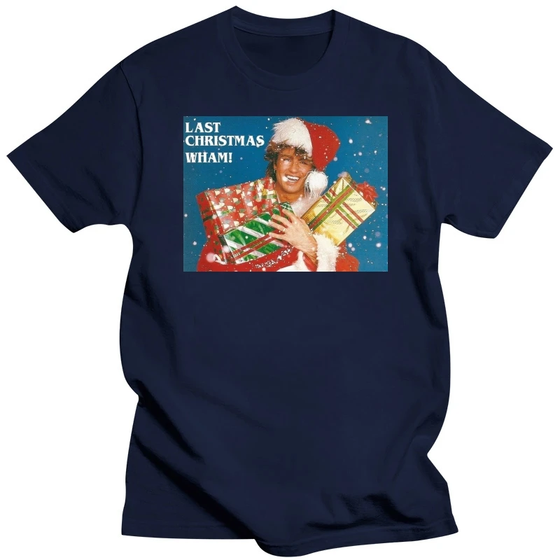 Wham Last Christmas George Micheal Xmas Songs Unisex Cotton T-Shirt Wsn49 New Unisex Funny Tee Shirt