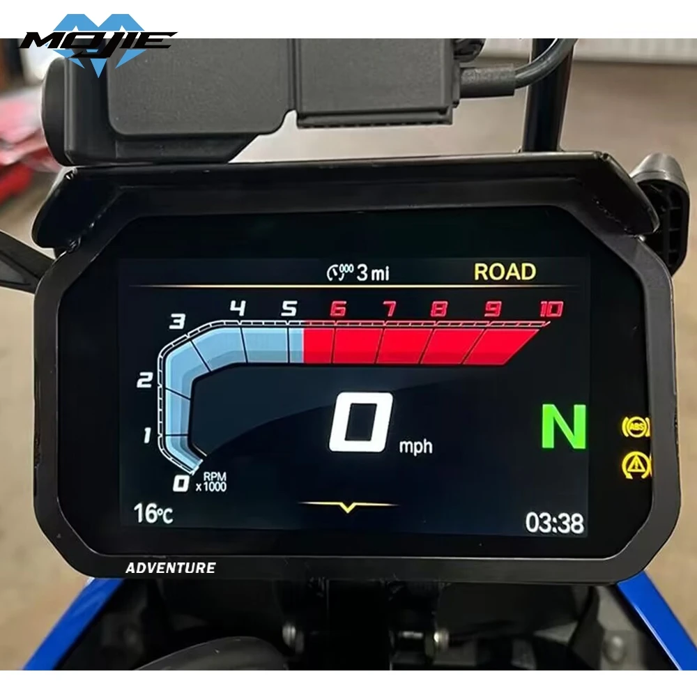 

2025 R1300GS FOR BMW R1300 GS R 1300 GS Adventure/ADV 2023-2024 Motorcycle Accessories TFT Display Anti Theft Brace with Visor