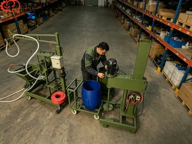 Stable Operation GRC Spraying Machine Robust FRP Composite Roving Fiber Glass Chopper Chop Resin Spray System Machine