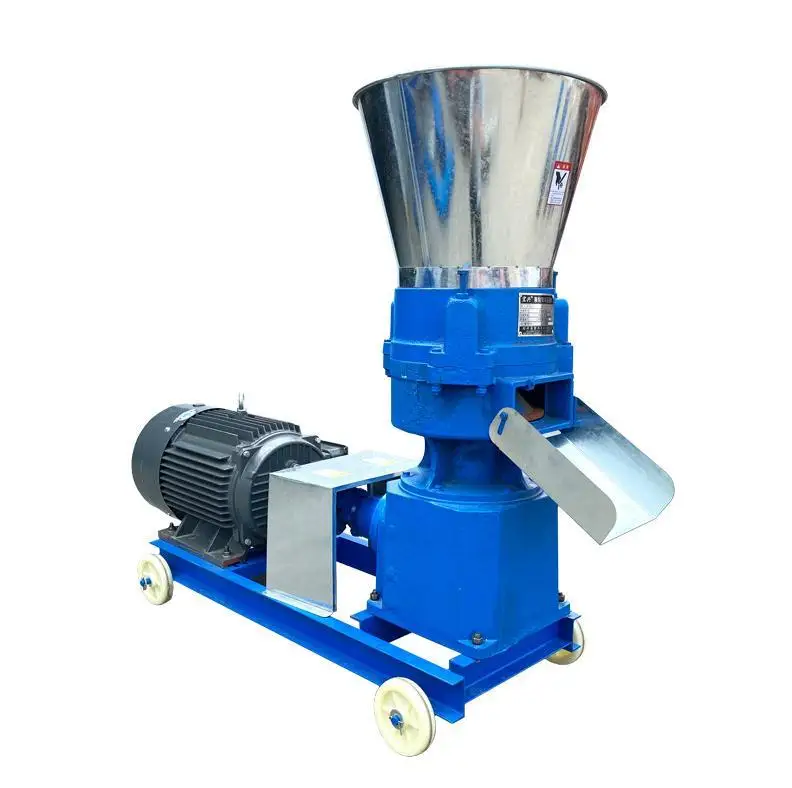 Pellets machines for animal feed chicken poultry fish feed pellet making machine animal food mixer pelletizer 150kg/h