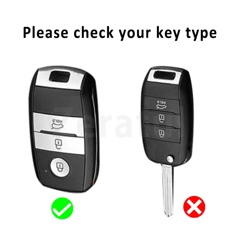 3 Buttons Shell For KIA Rio Rio5 Sportage Ceed Cerato K3 KX3 K4 K5 Cerato Sorento Optima Picanto TPU Car Remote Key Case Cover