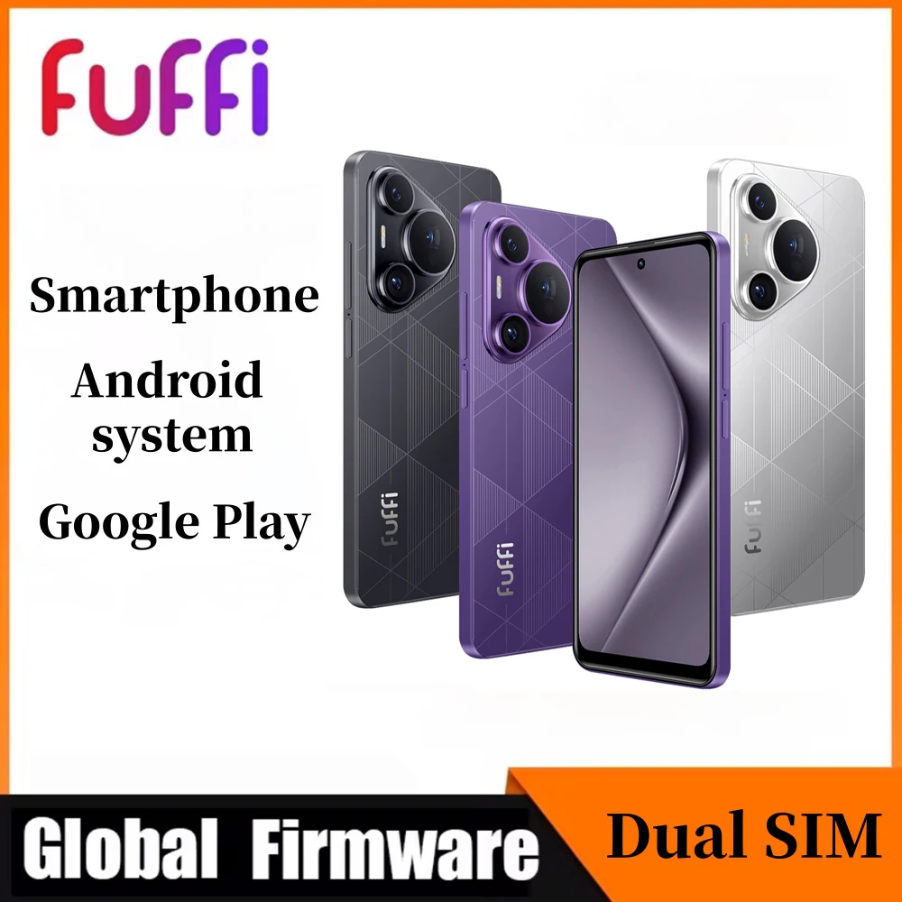 FUFFI Pura80 Pro Global Version Smartphone 6GB / 128GB 3100mAh battery 13MP Camera 6.56 inch 4G Network Dual SIM Android phones