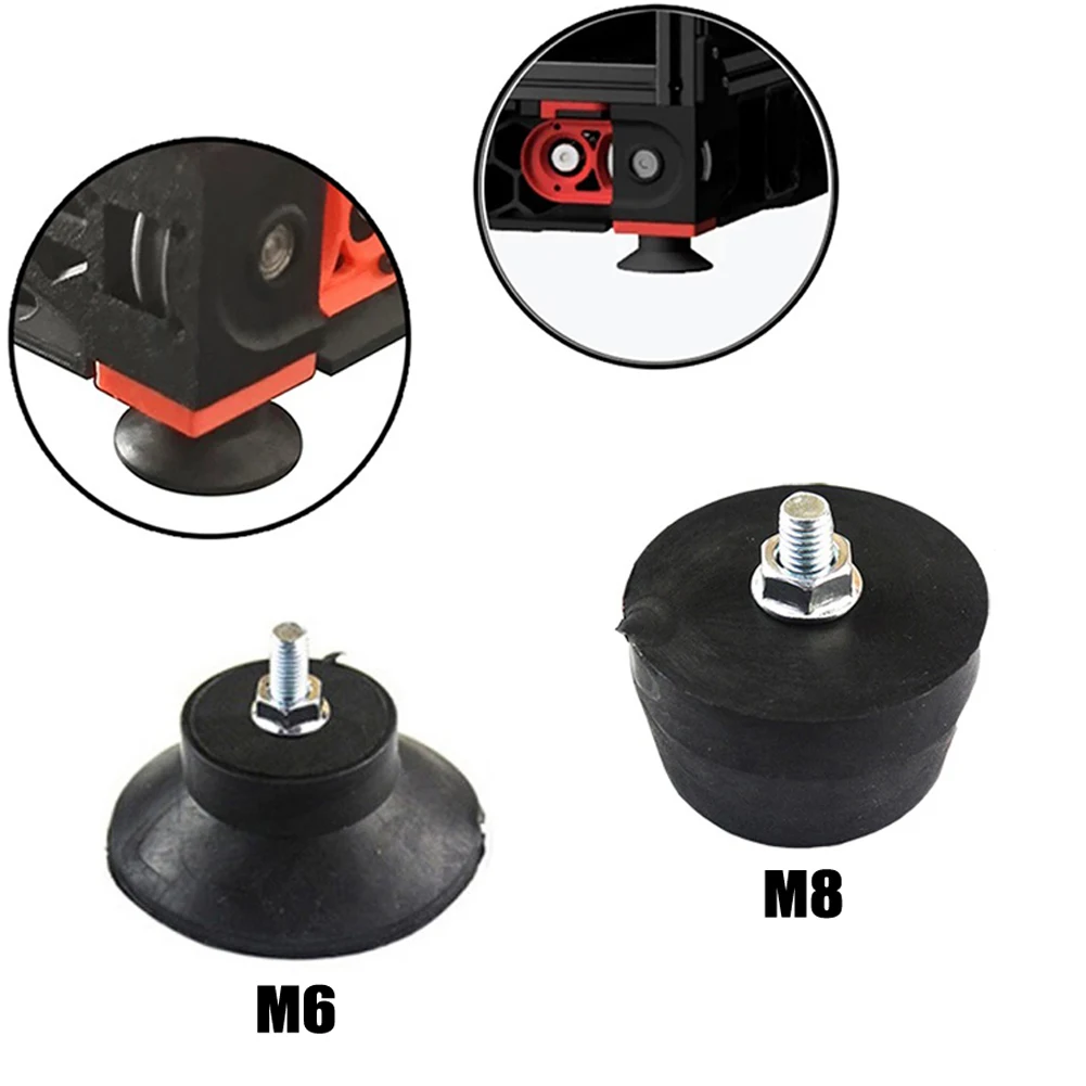 1PCS M6/M8 ด้าย Air Compressor เท้า Pad ยางสําหรับ Air ปั๊มน้ํามัน-เครื่อง Air คอมเพรสเซอร์อุปกรณ์เสริม