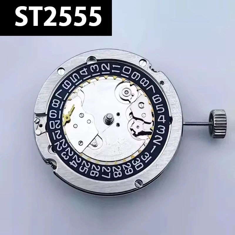 中国製新品st2555機械式ムーブメント、25針ムーブメント、天津シーガルst2555時計部品