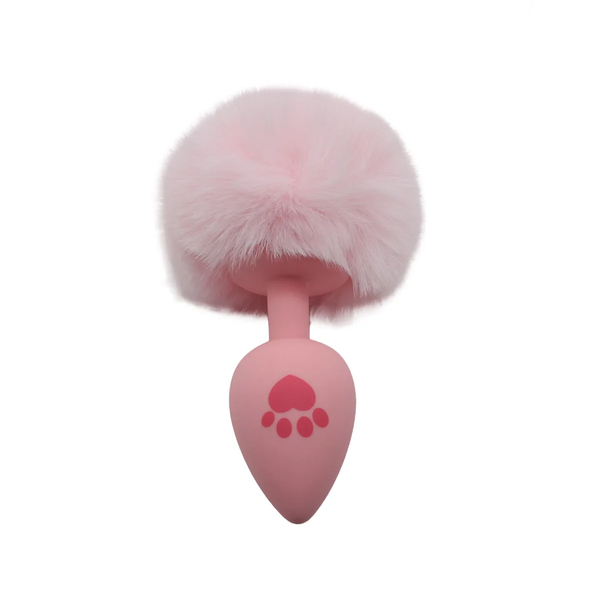 4 Sizes Cute Pink Cat's Paw Print Silicone Anal Plug Soft Tail Butt Plug Adult Game Anal Beads Erotic Cosplay Sex Toys For Women