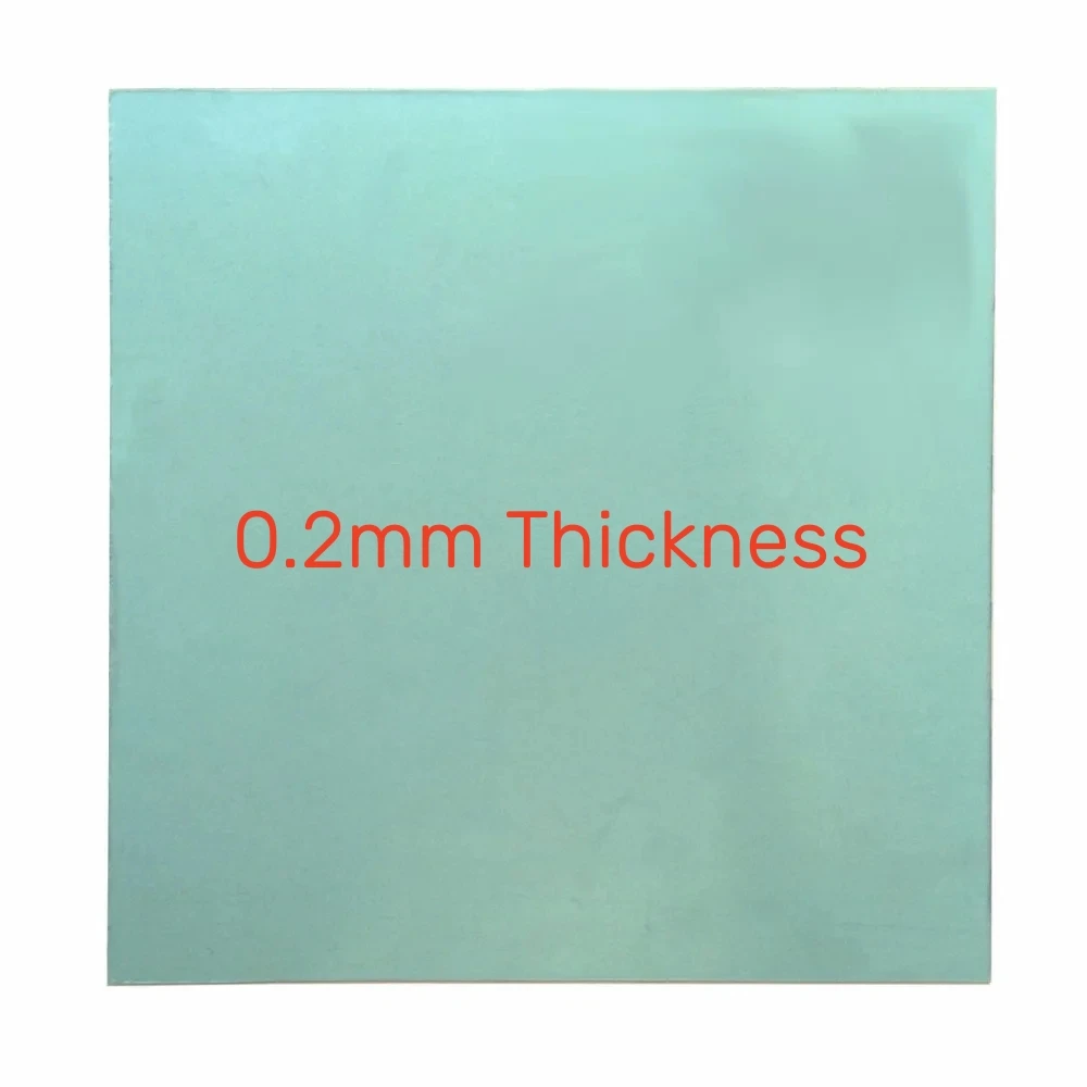 2pack 8''/220mm/10''/12''/16''/500mm Frosted dull polish surface 3D Print Build Surface Polyetherimide PEI Sheet 0.2mm