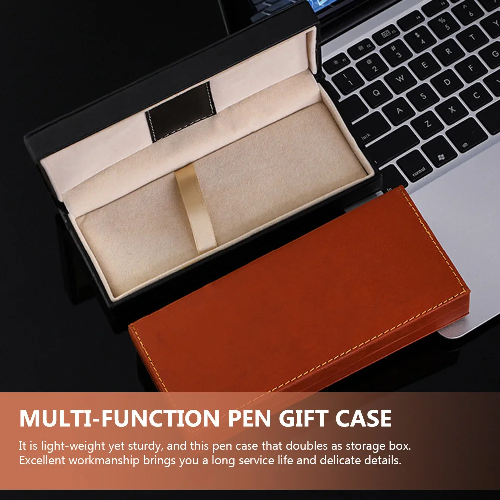 

Compact Pen Case Multi-Function Exquisite Gift Box Smooth Surface Strong Durable for Easy Access Pen Case Gift Accessory