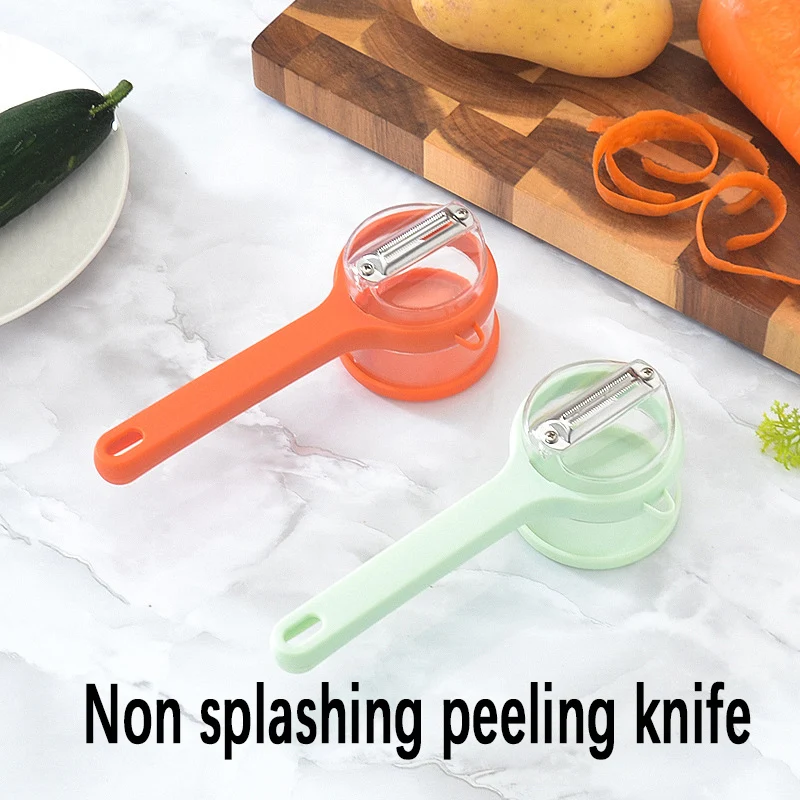 Multi functional household kitchen peeler, no splash peeling knife, perfect tool for kitchen