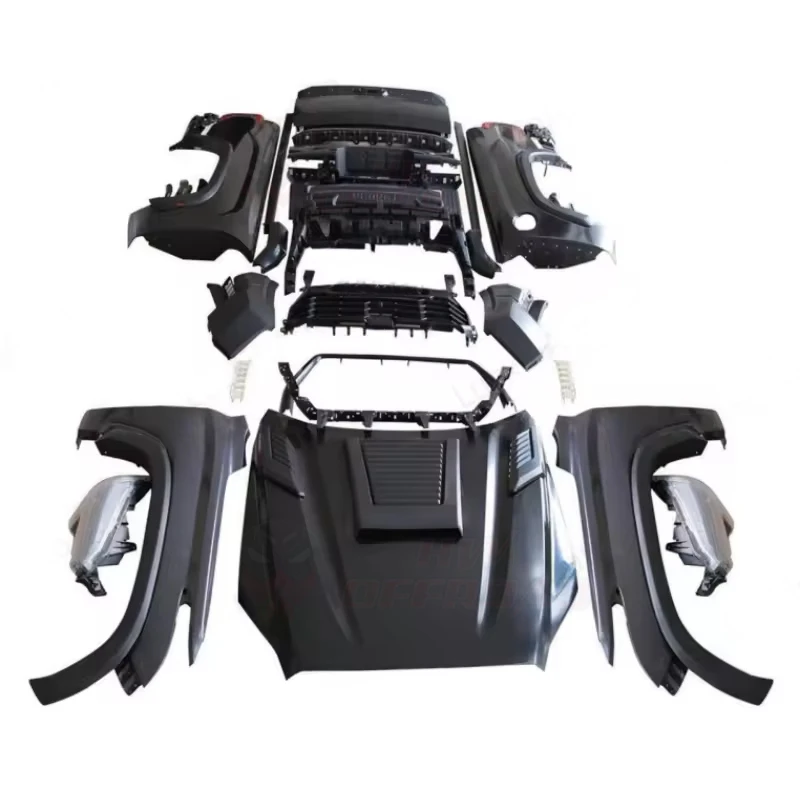 High Quality Wide Body Facelift Kit Upgrade To 2023 Style Hood Bumper Grille Fender Auto Parts Fit for Tundra 2014+