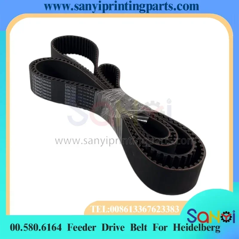 Best Quality 00.580.6164 Feeder Drive Belt For Heidelberg SM102 CD102 CX102 SX102 XL105 XL106 Printing Machine Parts