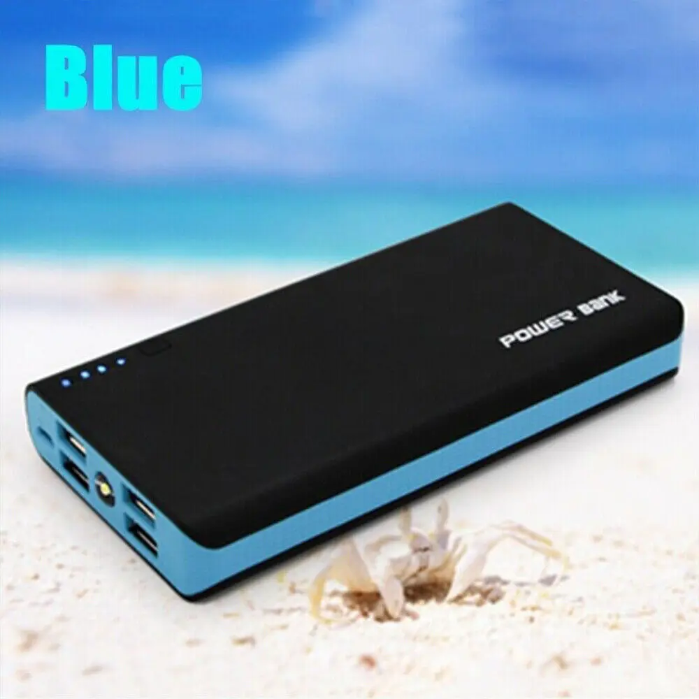 9000000Mah Power Bank Fast Charger External Battery Pack 4 USB For Mobile Phone