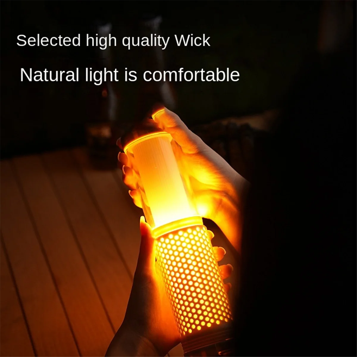 BAAU تلسكوبي التخييم ضوء قابلة للشحن LED فانوس تلسكوبي LED فانوس خيمة ضوء للتخييم الصيد المشي لمسافات طويلة #2