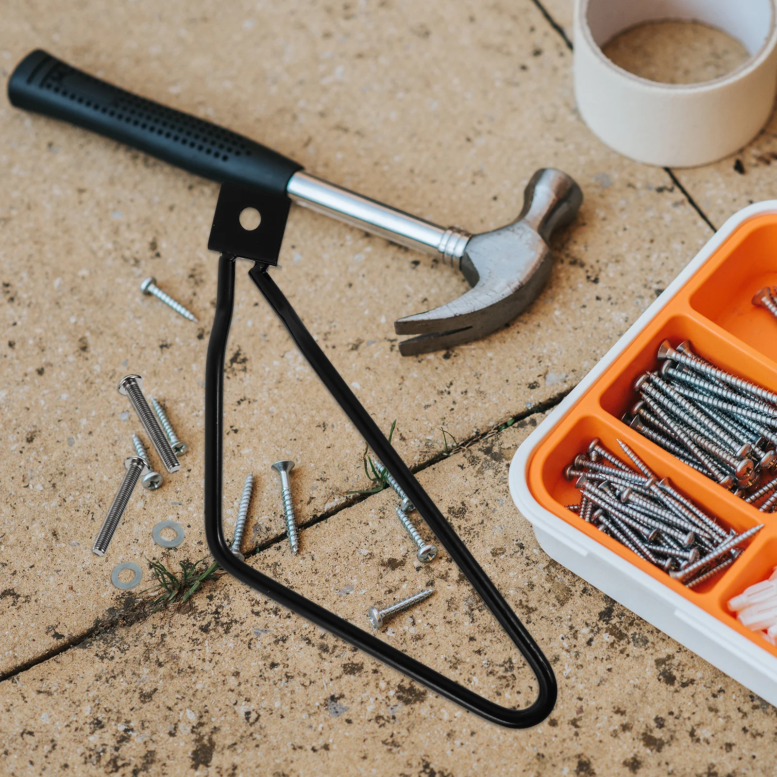 

1 set 1 Set Motorcycle Side Bag Rack Metal Bracket Durable Luggage Support Saddlebags Installation Mounting Holder Motorbike