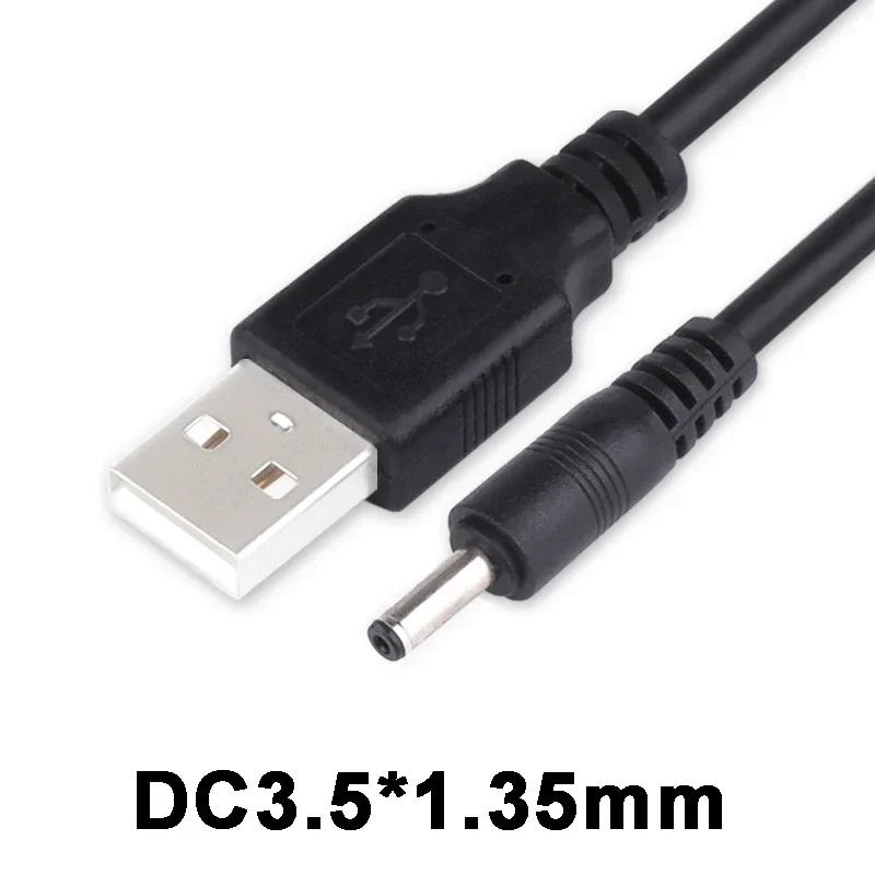 1.2M USB 2.0 Male A to DC 3.5mm x 1.35mm Plug DC Power Cord Socket Cable Line 3.5mm*1.35mm DC Plug Jack Connector