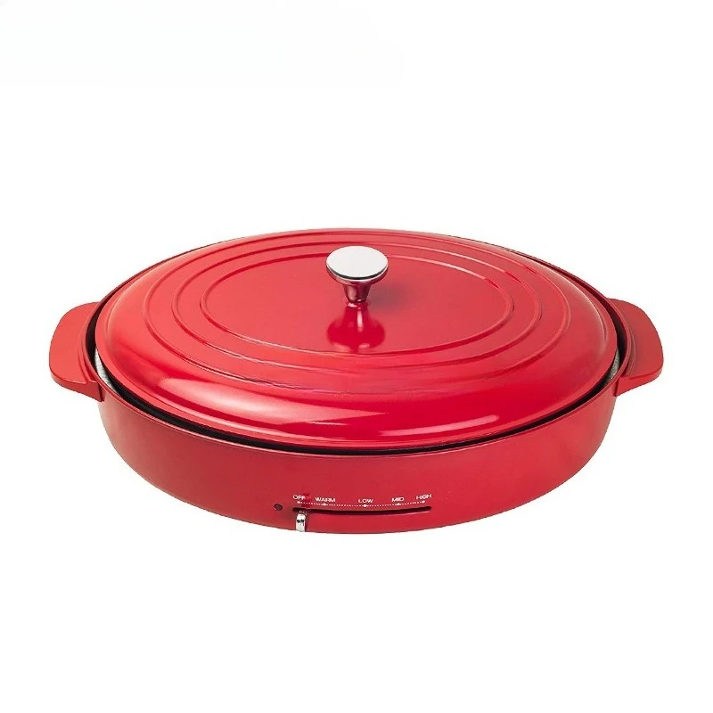 

Multifunctional cooking pot barbecue machine, hot pot electric grill grill, household Internet celebrity integrated pot