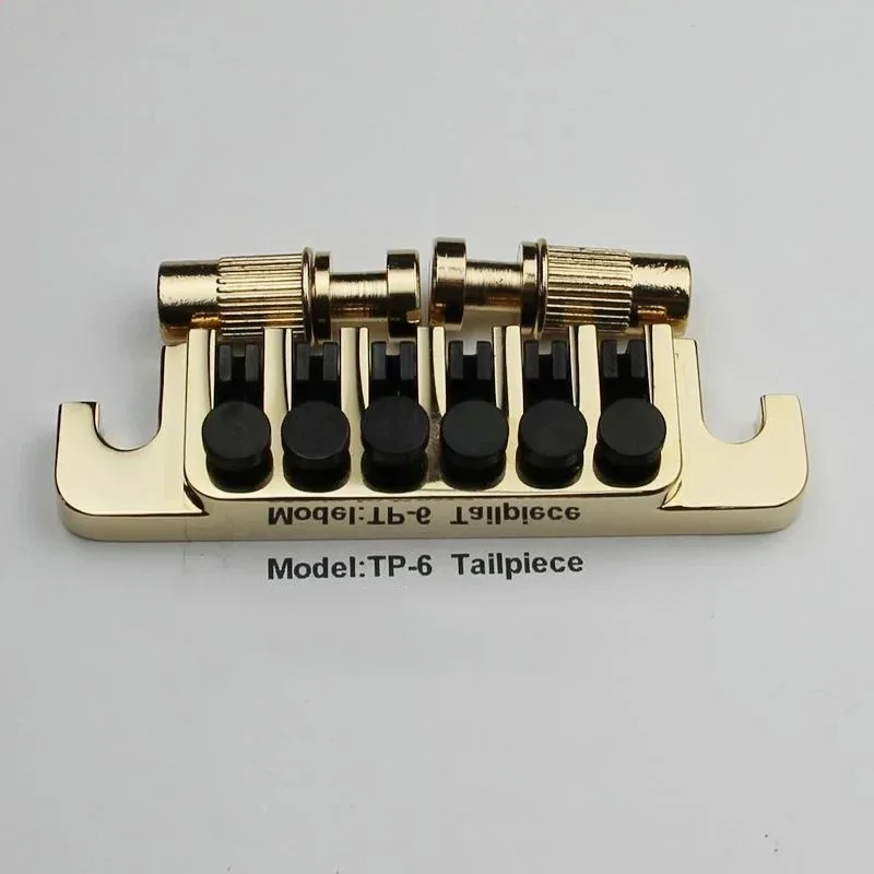 Guyker-Guitar Bridge Tailpiece, Vintage, TP 6,        70 Pontes com Studs, LP 6 cordas guitarra elétrica