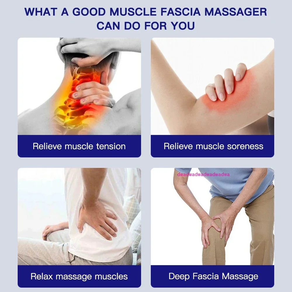 Multifunctional Muscle Relaxation Massage Deep Sensation Myofascial Massager Fascial Gun Sport Massager Relaxation Pain Relief