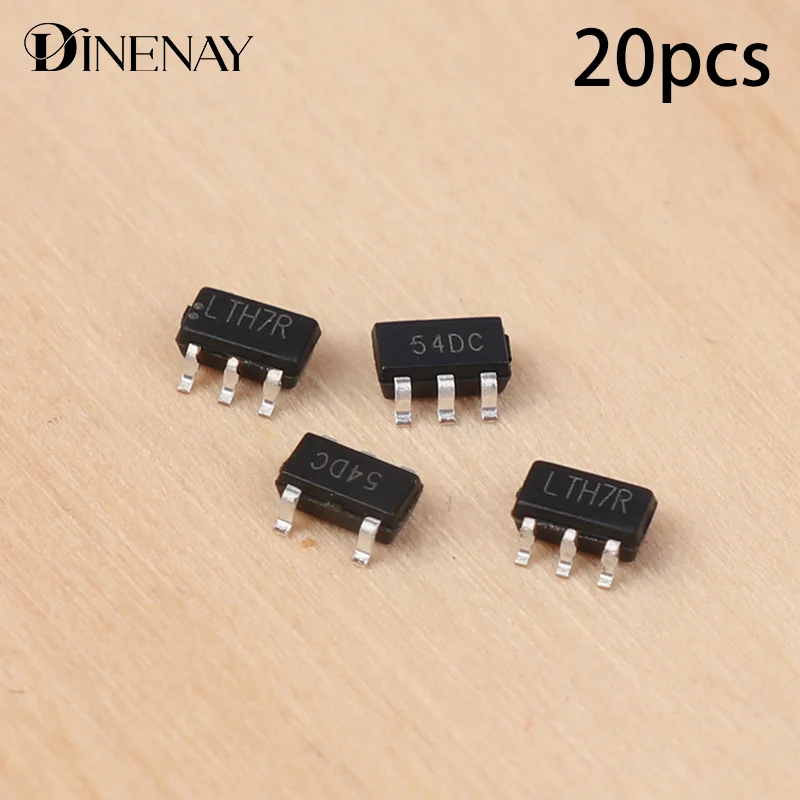 20 Pcs LTC4054ES5-4.2 LTH7 TP4054 SOT-23-5 LTC4054 Charge Management Accessories