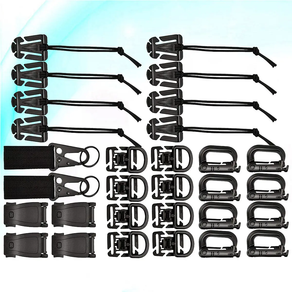 

1Set Tactical Package Creative Durable Storage Bag Outdoor Camping Hiking Mountaineering Package Lifesaving Bag