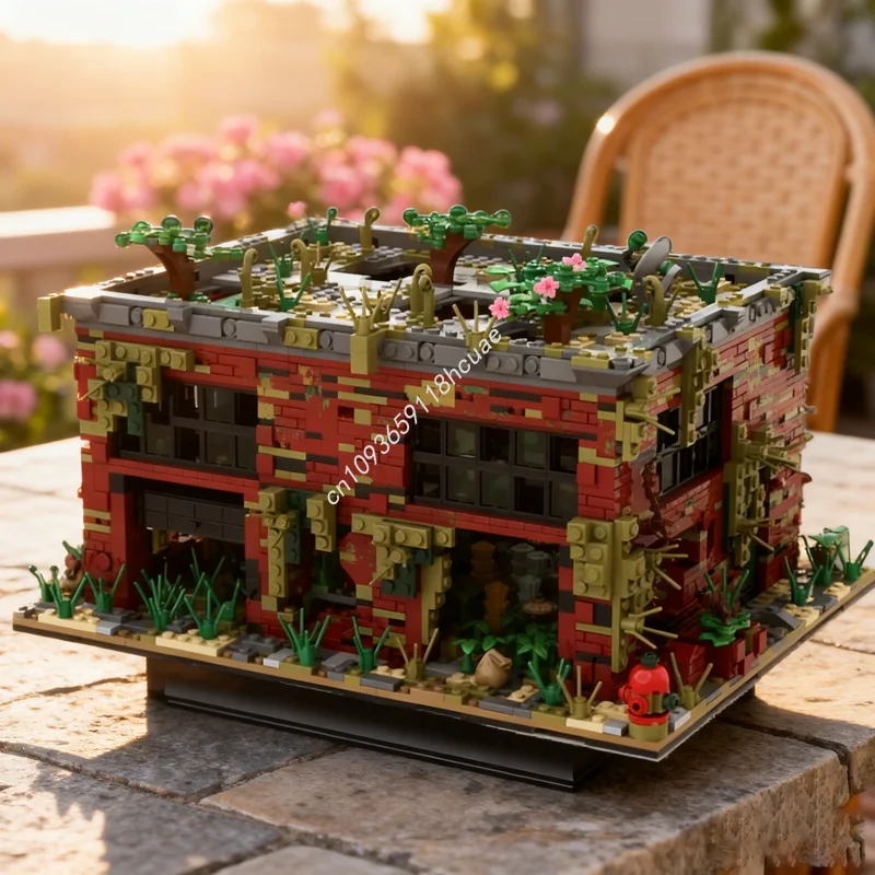 

3839 шт. MOC The Last Us An Abandoned Building Creator Модель Блоки DIY Игрушка Креативный Рождественский Подарок Идея Кирпич Дети День Рождения