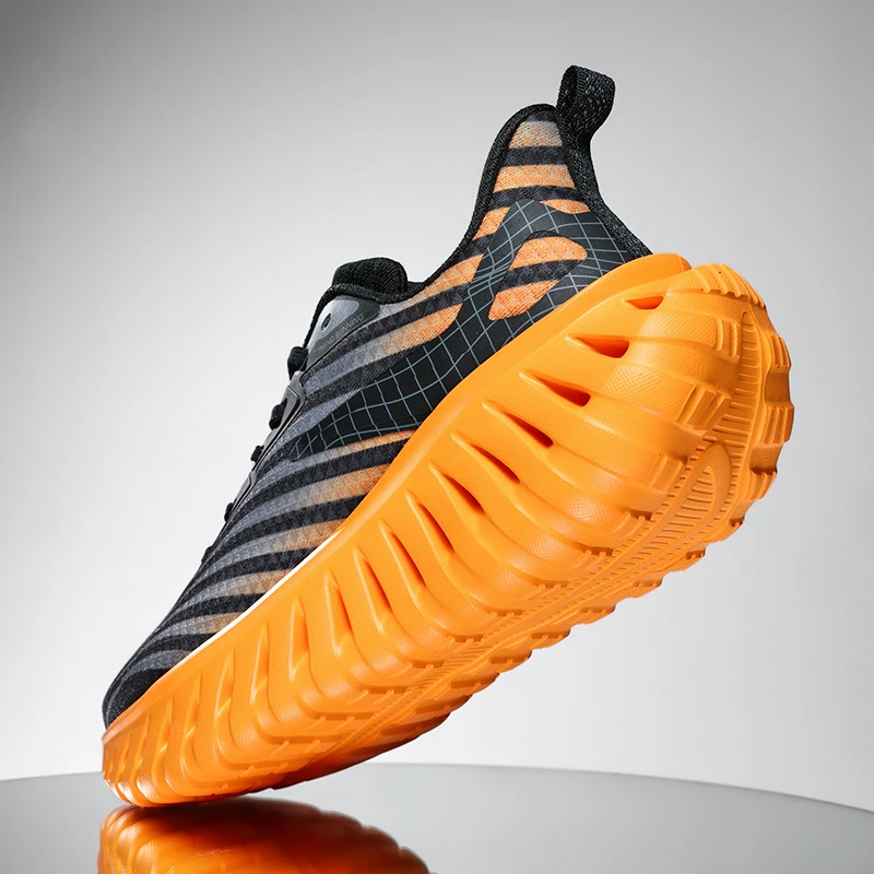 

Men's Shoes Breathable All-match Mesh Shoes Casual Sports Trendy Shoes Men's All-match Wear-resistant Running Shoes for Men