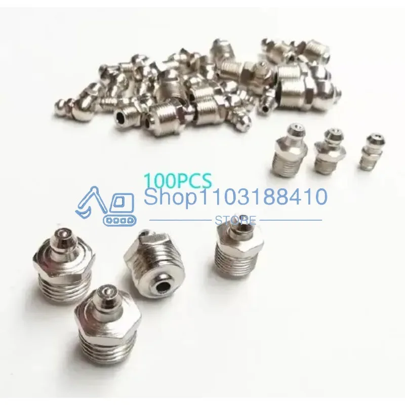 

Прямой коленчатый масляный фитинг из нержавеющей стали, смазочный ниппель, метрическая наружная резьба для смазочного пистолета, прямой 45/90/180 градусов