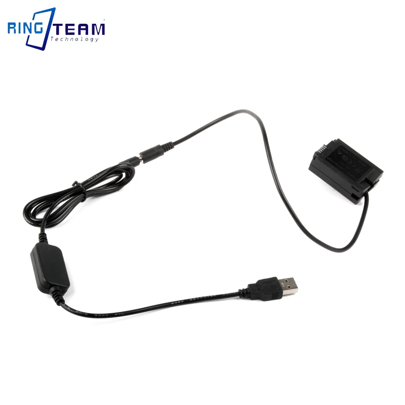 USB To EP-5G DC Coupler (EN-EL25 Dummy Battery) for Nikon Z50 ZFC External Power Camera Adapter USB Cable Outdoor Power Supply