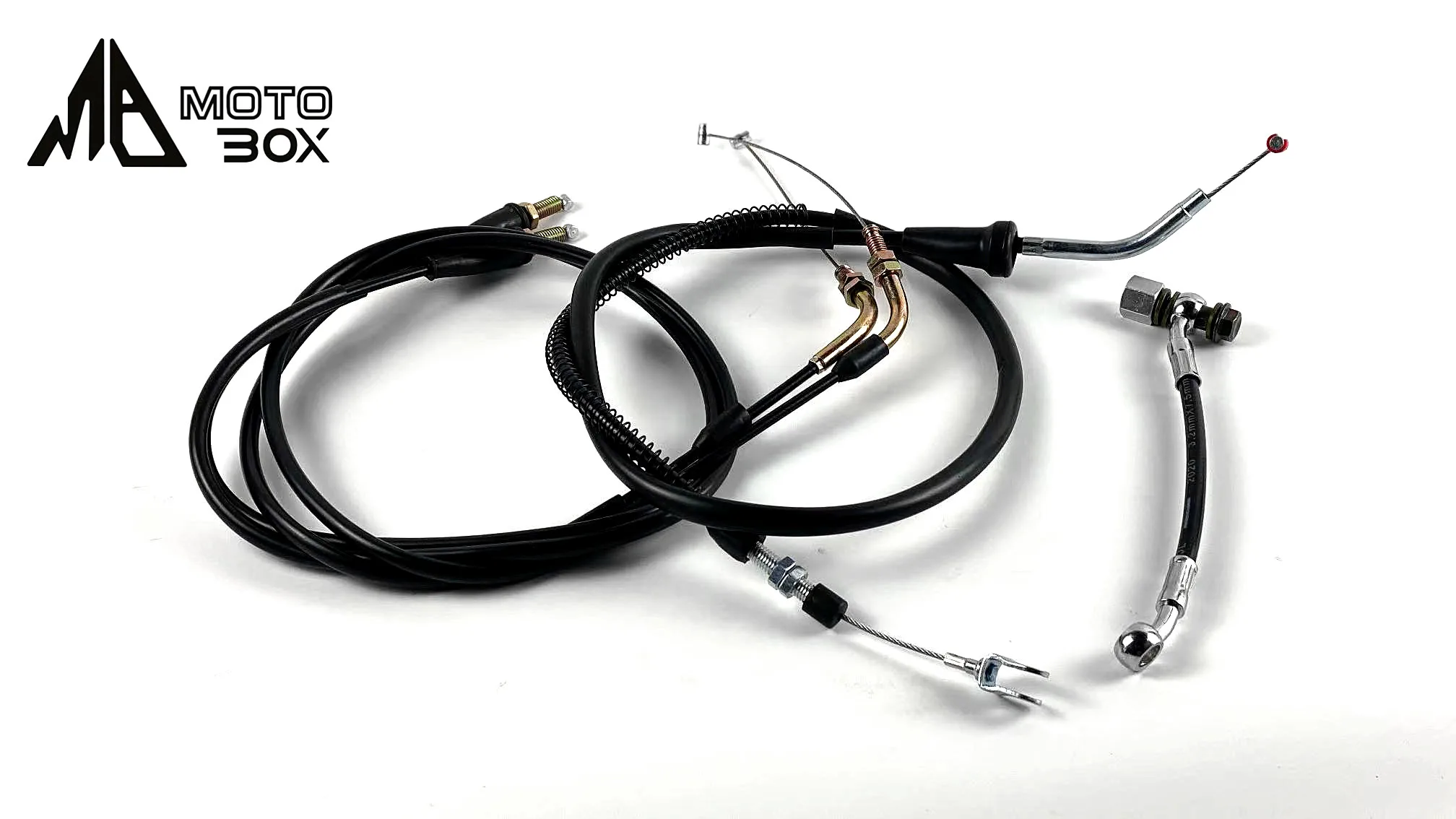 【Premium】For Hyosung GV300 modified with extended throttle cable clutch cable, GV300 brake fluid line for high handlebar modific