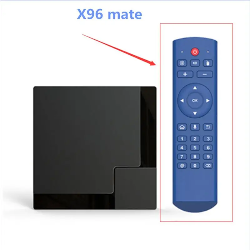 AYHF 5Pcs X96 Mate Remote Control Set-Top Box Remote For X96q Max Hk1 X96max+ X96mini Remote