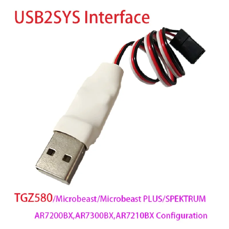 TGZ580 Gyro Teil USB2SYS Interface USB Kabel MICROBEAST PLUS StudioX Konfigurieren Backup Wiederherstellung Update Debug-