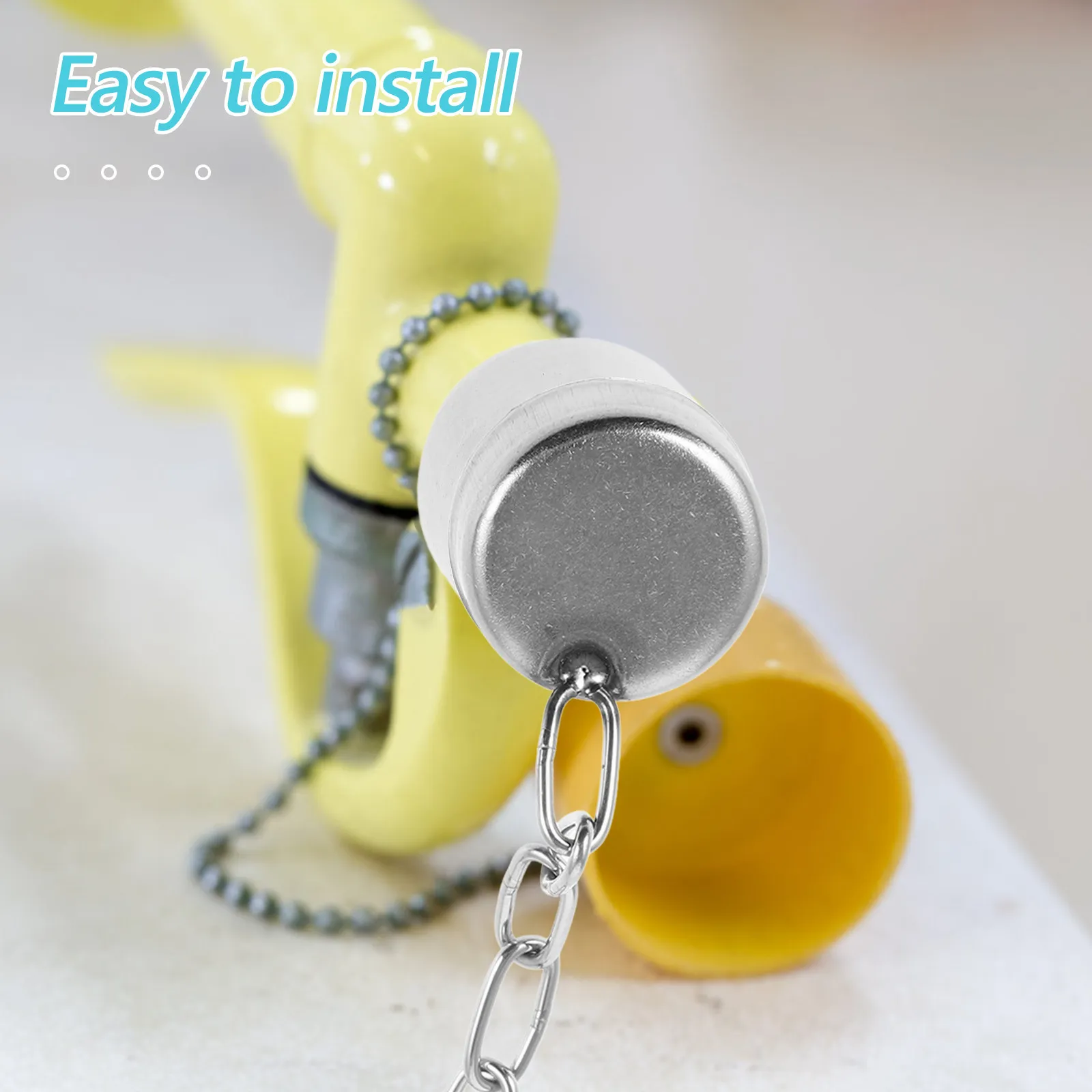 Stainless Steel Eye Wash Unit Protector Dust Cover Protective Eye Washing Equipment Cap for Station Maintenance and Cleaning