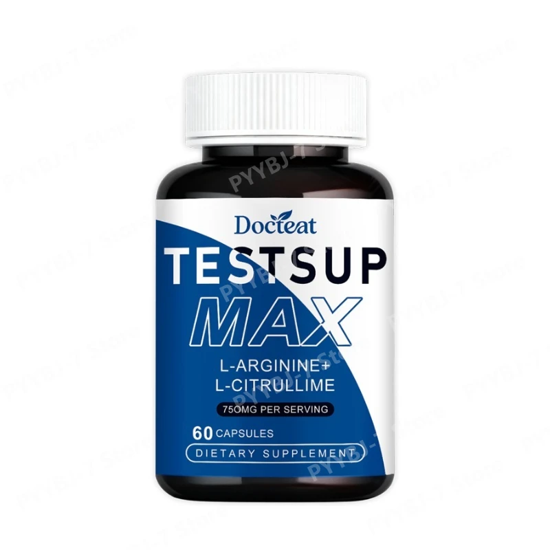 

L-Arginine and L-Citrulline Capsules for Daily Male Male Enhancement Supplements Dietary Supplement Easy To Take Gluten Free