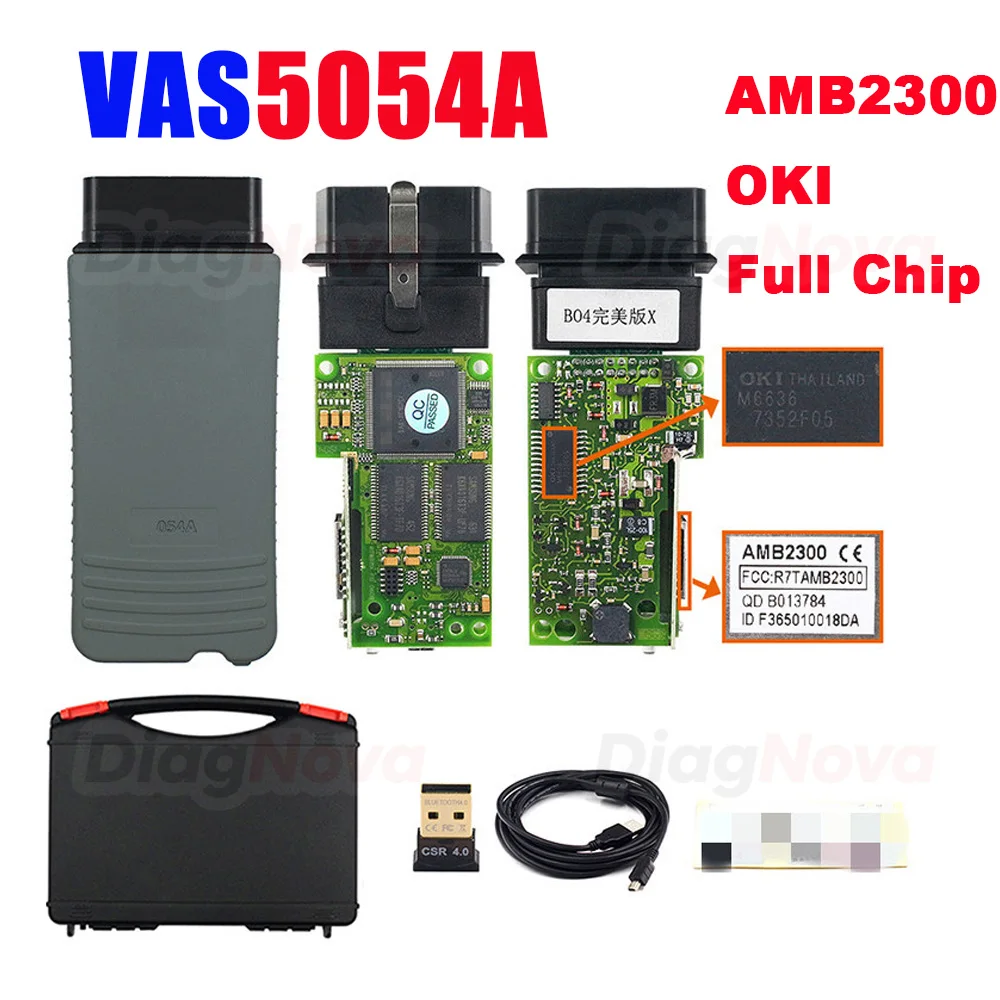 

VAS5054A Full Chip с Bluetooth OKI AMB2300 5054 5054A ODIS V7.2.1 – идеальный автомобильный диагностический сканер-кодридер