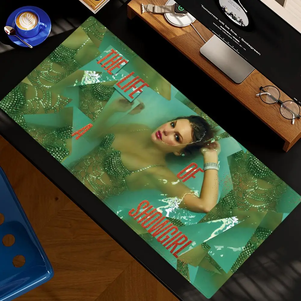 The L-Life of a Showgirl Mouse Pad XXL Computer Accessories Large Keyboard Laptop Table Pad The New Product Gamer Gaming