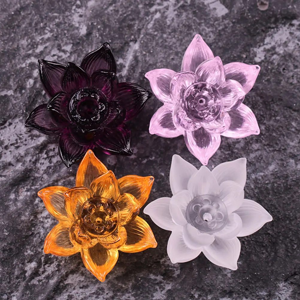 

1Pcs Lotus Flower Incense Burner Ceramic Holder Aromatherapy Relaxation Study Bedroom Yoga Meditation Decor Sandalwood
