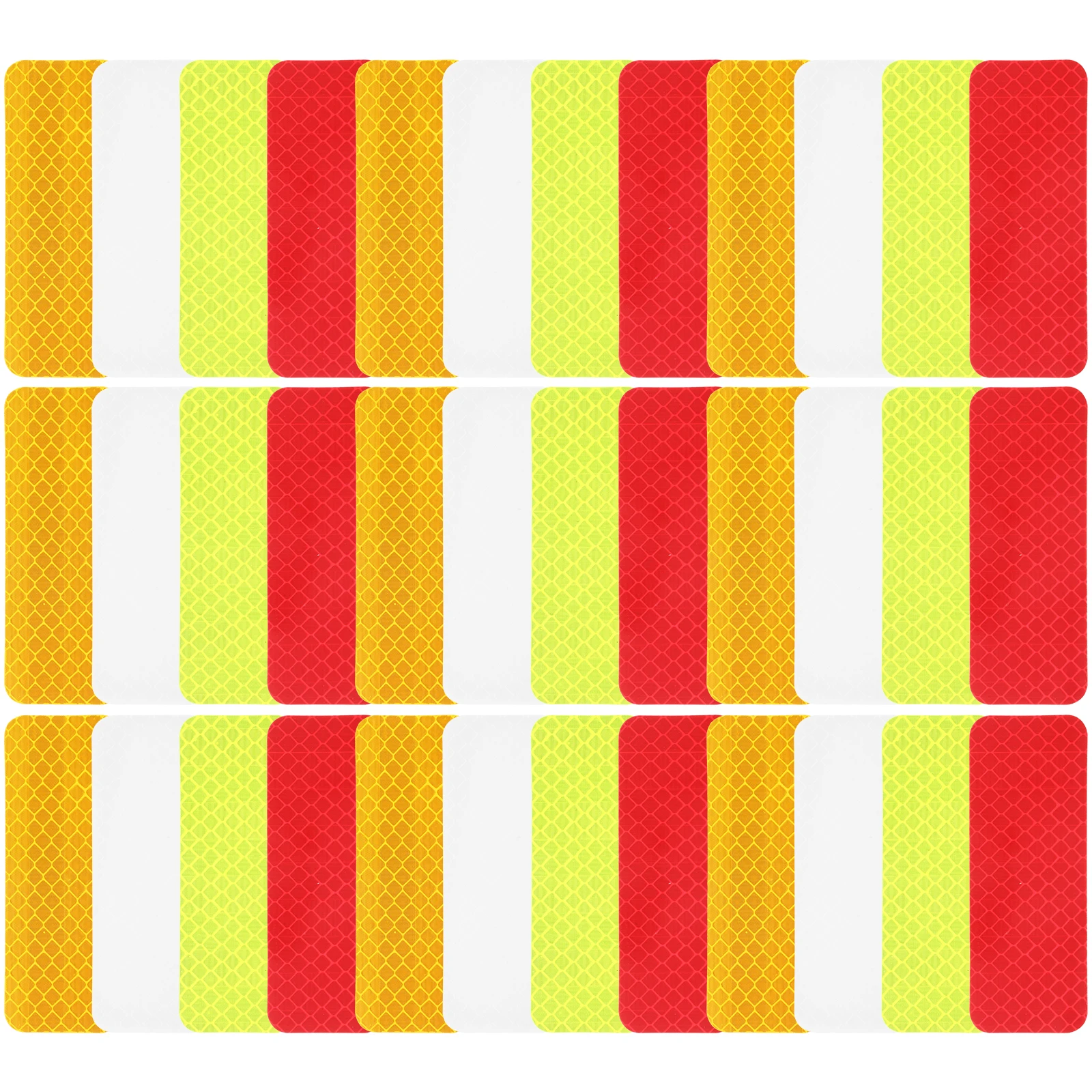 

40 Pcs Reflective Stickers Luminous Tape for Car Bike High Visibility Safety Decal Waterproof Outdoor Warning