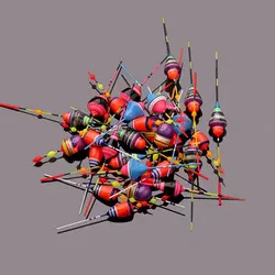 Fishing Floats Superfine Workmanship Freshwater Floaters Fishing Bobbers Accessory Shrimp Grouper Ice Fishing Accessory