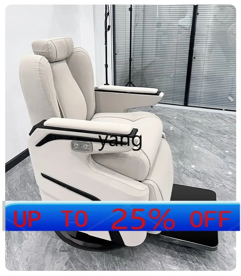 

LMM Multifunctional Sofa Barber Shop Reclining Sofa Electric Chair Hair Salon and Nail Salon