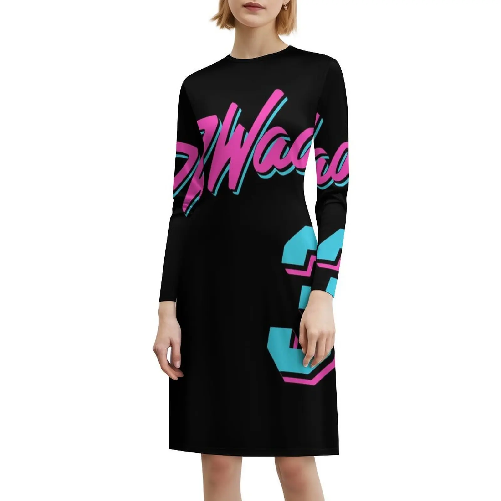 فستان ميامي واد المثير للإجازات للنساء على الشاطئ وحفلات أعياد الميلاد فستان قصير فيليب مايكل توماس ميامي فايس 2006 للفتيات