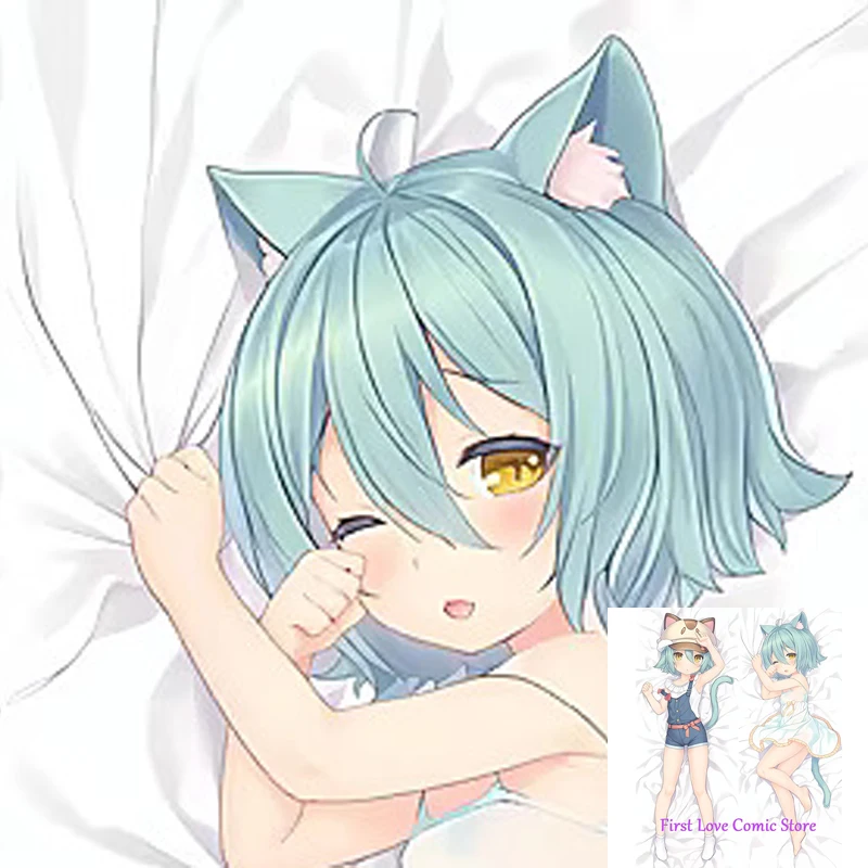 

Anime Nekopara Dakimakura Pillow Case Otaku Waifu Bedding Hugging Body Throw 2-sided Print Pillow Cover
