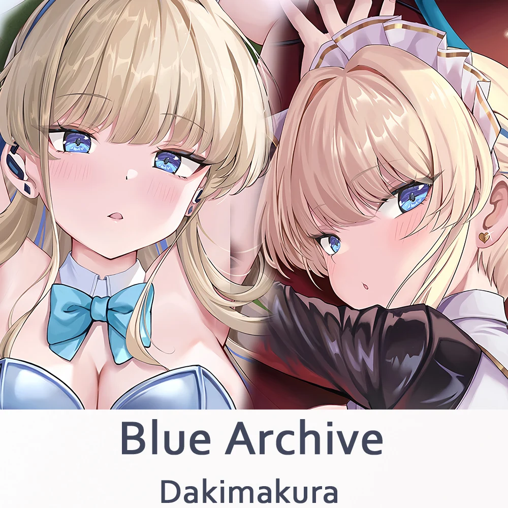 

Blue Archive Dakimakura 2WAY Hugging Body Pillow Case Anime Otaku Pillow Cushion Cover Xmas Gifts