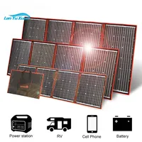 Flexible Foldable Solar Panel High Efficience Travel & Phone  Boat Portable 12V 80w 100w 150w 200w 300w   Kit