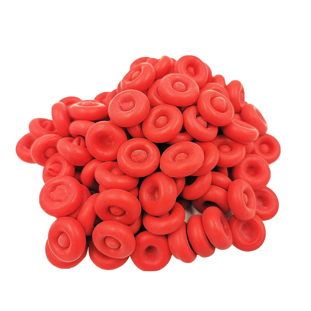 10pcs Caulking Gun Nozzles Cap Red Caulk Saving Cap Caulk Sealer Saver Open Caulking Tube For Sealing And Preserving