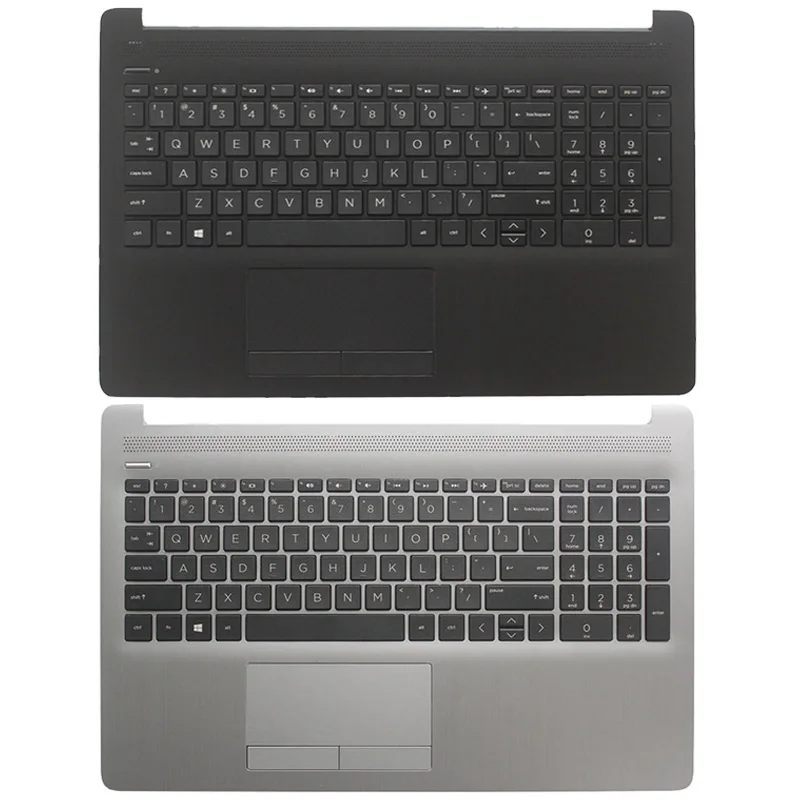 

Поп-новинка для HP 15-DA 15-DB 15T-DA 15T-DB 250 255 G7 TPN-C135 TPN-C136, клавиатура для ноутбука США, упор для рук
